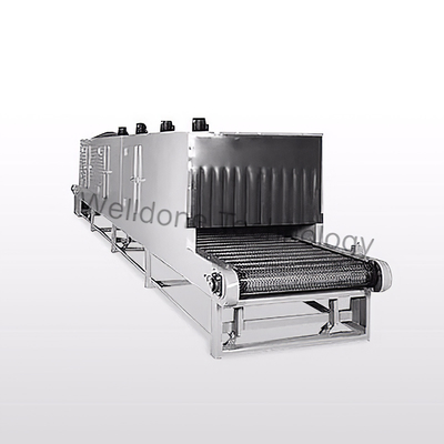 Kömür Kurutma için SUS316L Malzeme Sıcak Hava Konveyör Kurutma Yüksek Kurutma Oranı