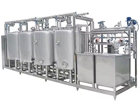 Otomatik CIP Temizlik Sistemi Çamaşır Makinesi Paslanmaz Çelik