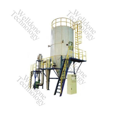 Yüksek verimlilik % 70 SUS316L Endüstriyel püskürtme kurutma makinesi 120-350°C sıcaklık aralığı ile