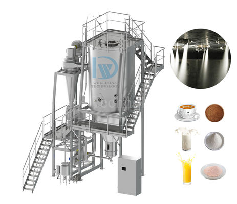 Enerji tasarrufu lpg-150 santrifugal atomizer çay püskürtme kurutma makinesi / kimyasal gübre püskürtme kurutma makinesi ekipmanları gıda için