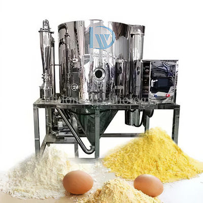LPG modeli Yumurta bitkisel protein/süt tozu püskürtme kurutma makinesi 5L püskürtme kurutma makinesinin