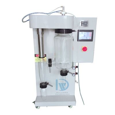30~300℃ Sıcaklık Kontrollü 1kg/sa Buharlaşma Kapasiteli ve Düşük Gürültülü (<50db) Laboratuvar Mini Sprey Kurutucu