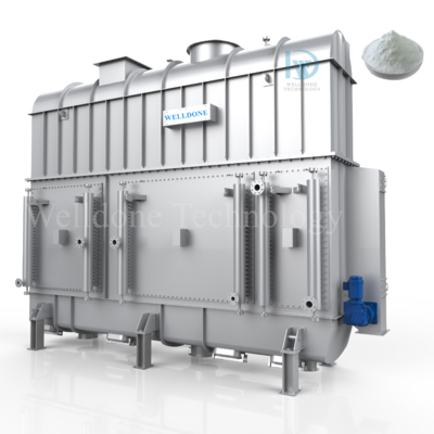 Automatic Continuous Vibrating Fluid Bed Dryer Horizontal Vibration Fluid Bed Dryer Fluidized Bed Drying Machine