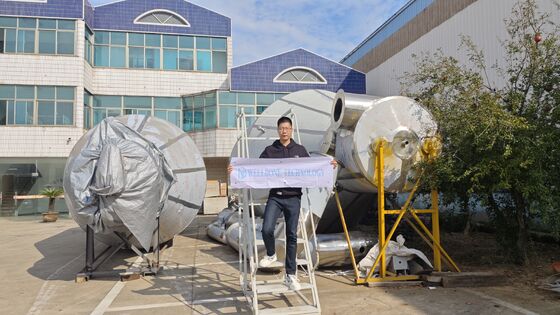 Malzeme Tozu İçin %70 Verimlilik ve 120-300℃ Kurutma Sıcaklığına Sahip Enerji Tasarruflu Endüstriyel Püskürtmeli Kurutucu