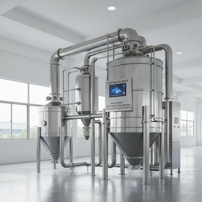 Özel Üretim ve Büyük İndirim Daha Az Enerji Tüketimi Sprey Kurutucu Prosesi Daha Kısa