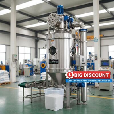 Enerji Tasarrufu ve Büyük İndirim100kg/H Buharlaşma Santrifüj Plastik Basınçlı Püskürtmeli Kurutucu