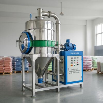 Çevre Dostu ve Gıda Seviyesinde Boyarmadde Endüstriyel Kurutma Makinesi LPG Serisi Yüksek Akışkanlık