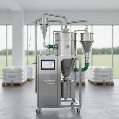 Plastik reçine için Düşük Maliyetli ve Yüksek Verimli Çevre Dostu Sprey Kurutma Makinesinde