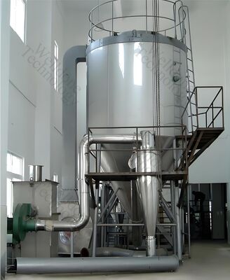 Enerji tasarrufu ve çevre dostu API toz üretimi için SUS316L püskürtme kurutma makinesi