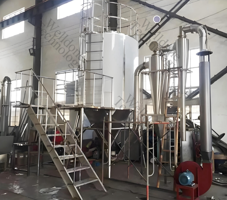 Domates Tozu ve Gıda Sınıfı SUS316L için Gıda Seviyesinde Özelleştirilmiş Sprey Kurutma Makinesi