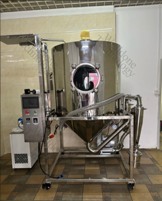 Yüksek verimlilik % 70 kurutma SUS316L Enerji tasarrufu endüstriyel kullanım için santrifugal atomizer püskürtme kurutma makinesi
