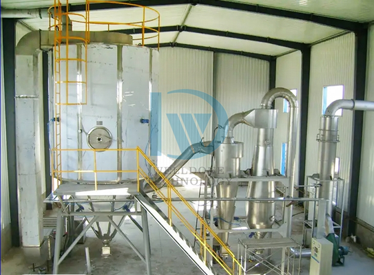 Eczane Düzeyinde ve 120-350 ° Kurutma Sıcaklığına Sahip Özel Yapılmış GMP Püskürtmeli Kurutma Makinesi