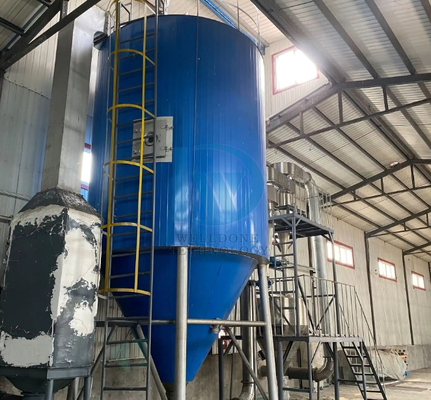 Düşük Maliyetli ve Yüksek Verimli LPG Sodyum Silikat Çözeltisinde 2.2KW Sprey Kurutma Makinesi