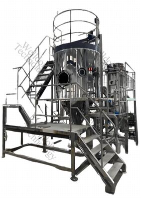 Enerji Tasarruflu ve Çevre Dostu Kahve Potasyum Sprey Kurutma Makinesi Patlamaya Dayanıklı