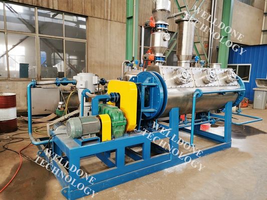 Gıda endüstrisi Pomace çöpleri için hareketli vakumlu kurutucu dokunmatik ekran