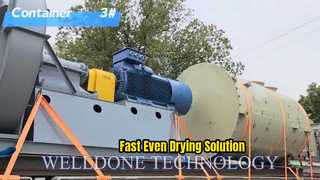 Hızlı Kuruyan Tuzlu Ekmek Kırıntıları Akışkan Yataklı Kurutucu