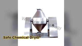 Güvenli Kimyasal Toz Vakum Kurutucu SUS304